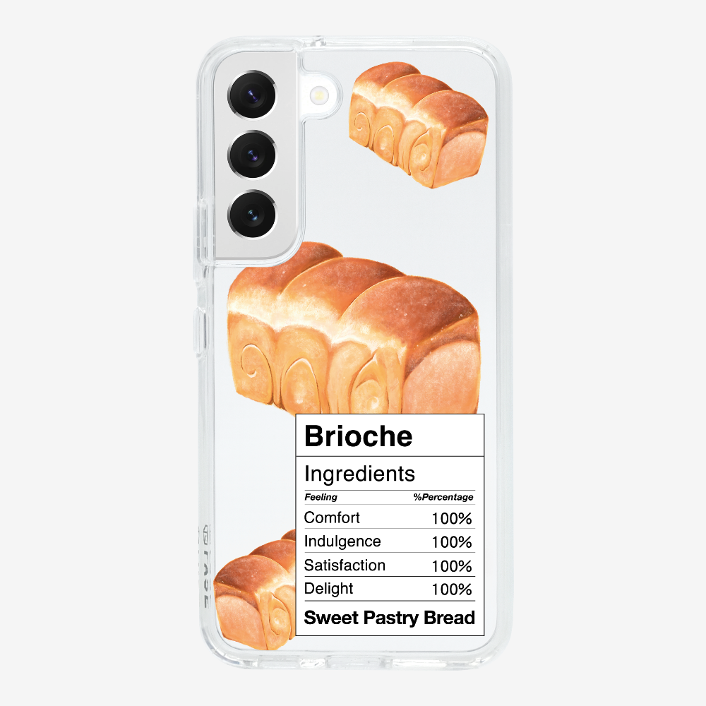 Brioche Bread Recipe Ingredients Phone Case