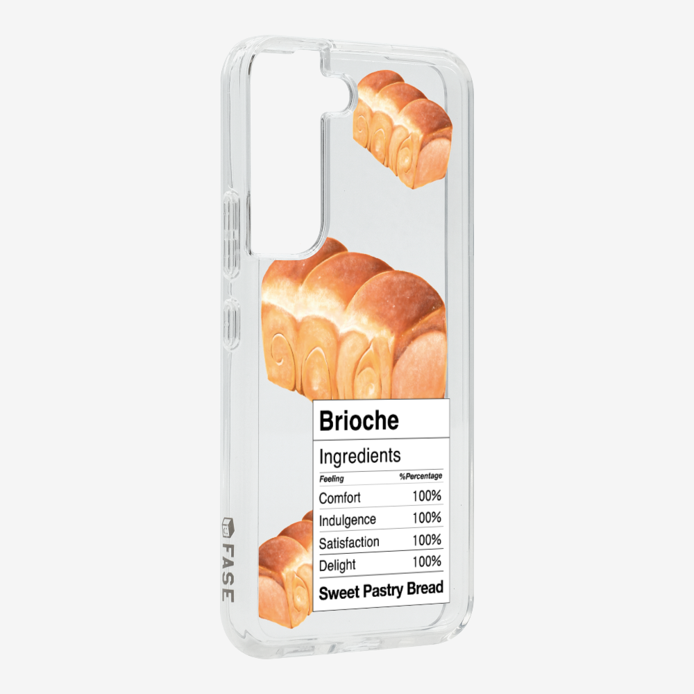 Brioche Bread Recipe Ingredients Phone Case