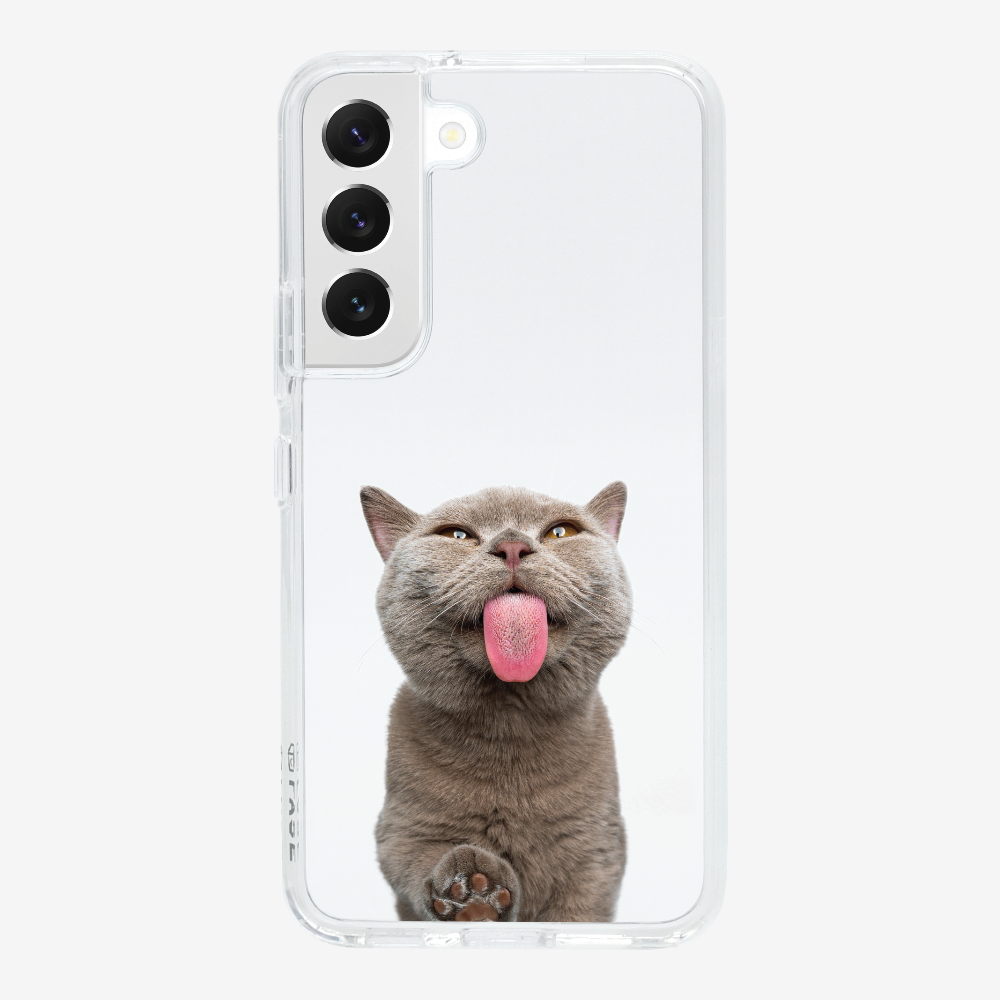 British Shorthair Kitten (Transparent) Phone Case