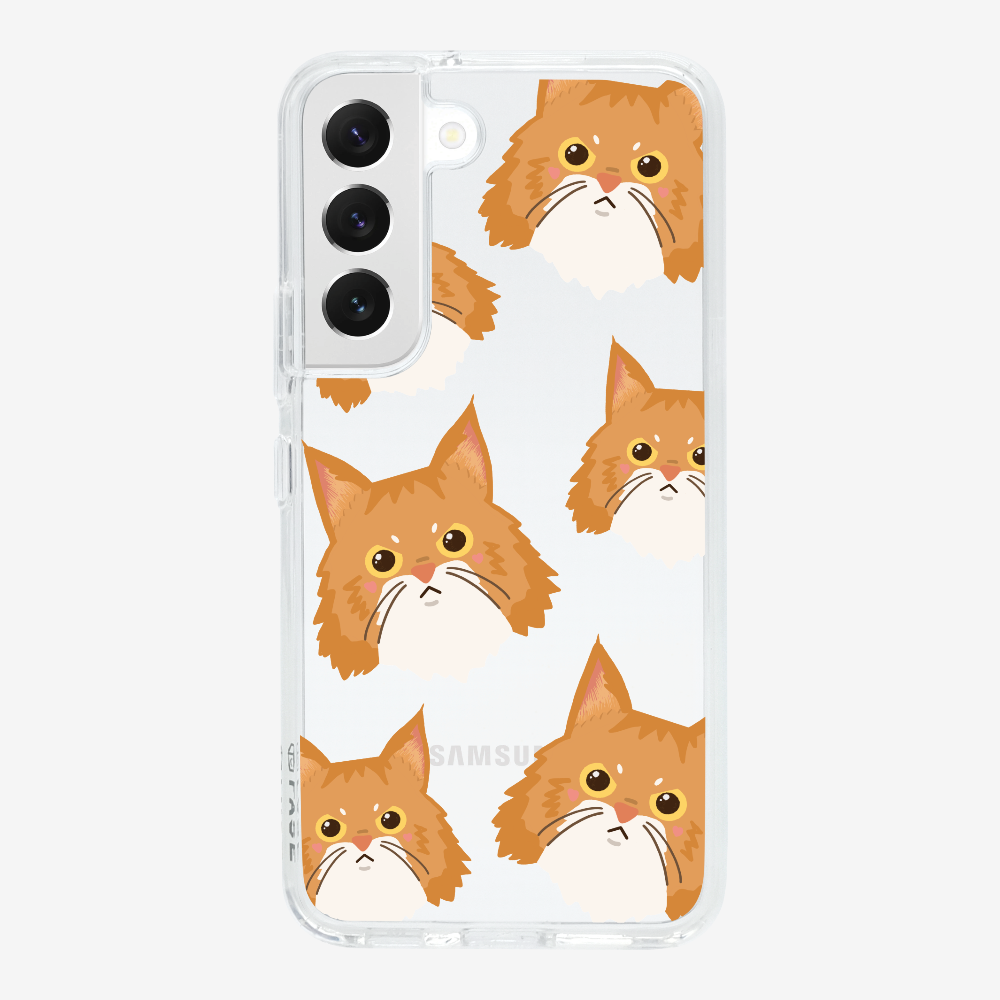 Maine Coon Cat Selfie Phone Case