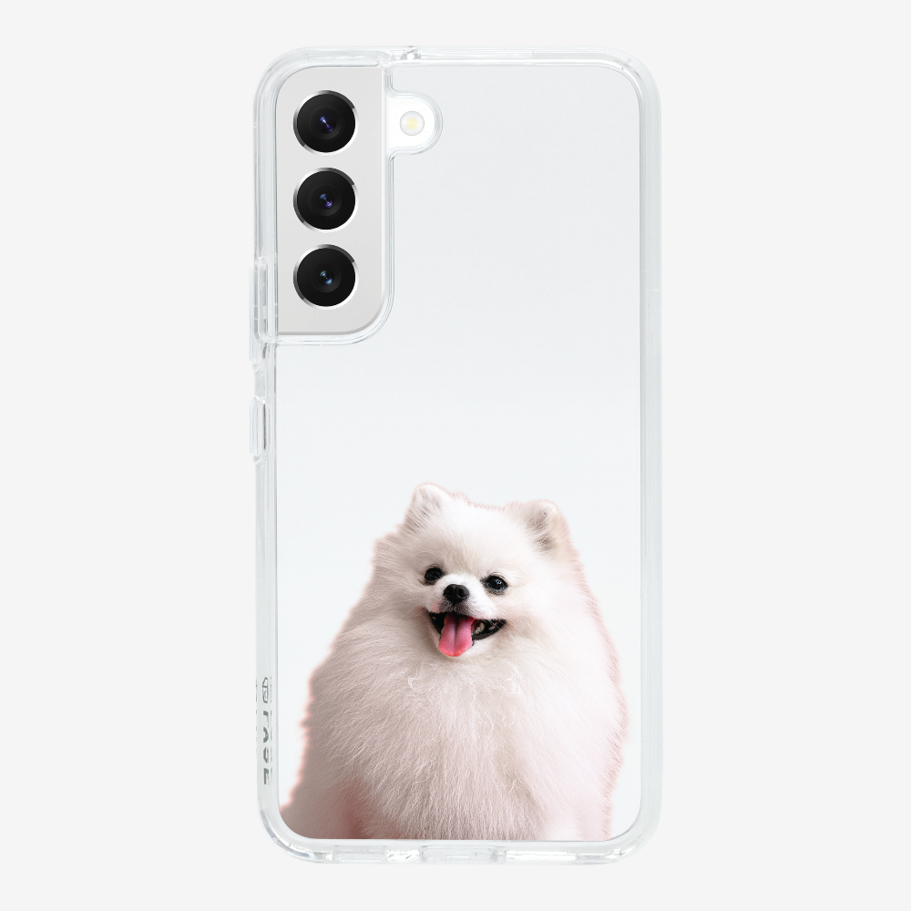 Pomeranian (Transparent) Phone Case