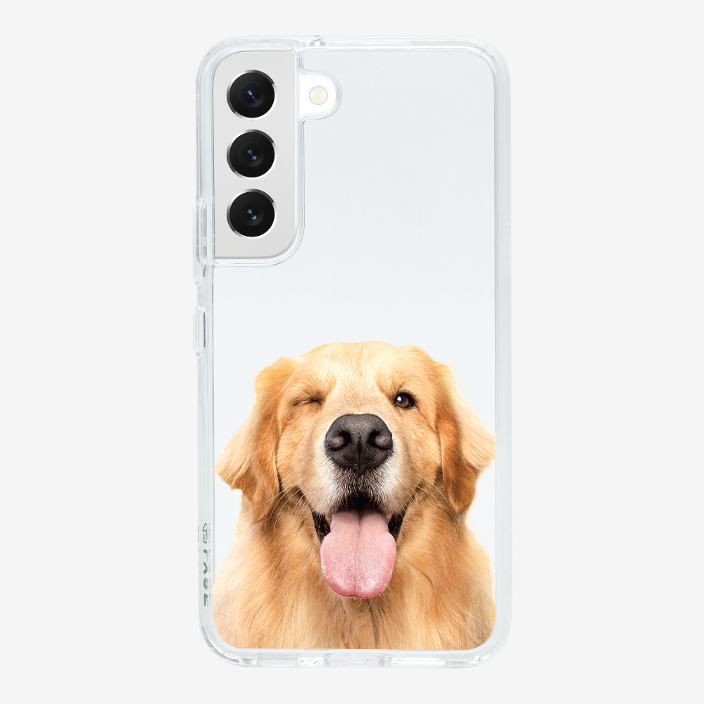 Golden Retriever (Transparent) Phone Case