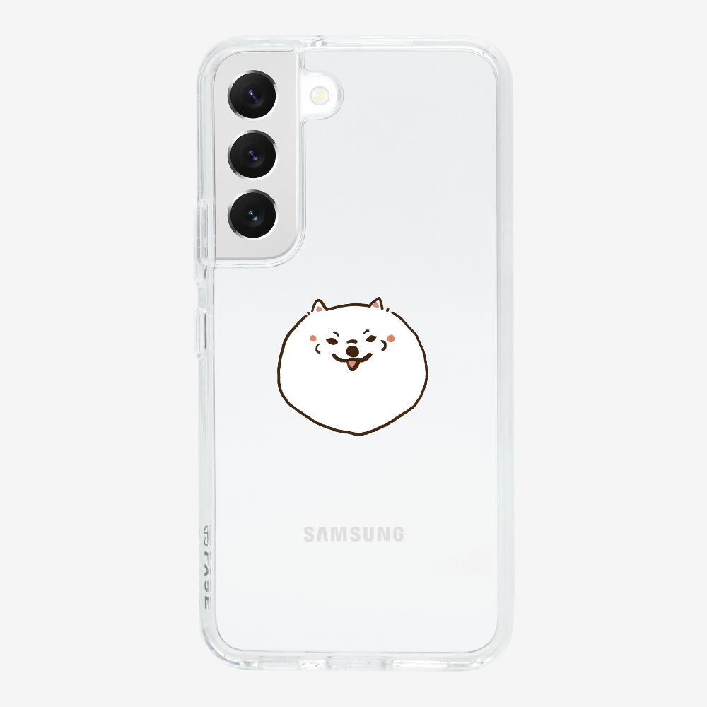 Germany White Pomeranian Phone Case