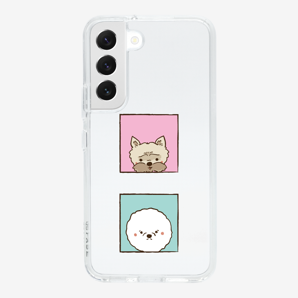 Terrier and Bichon Phone Case