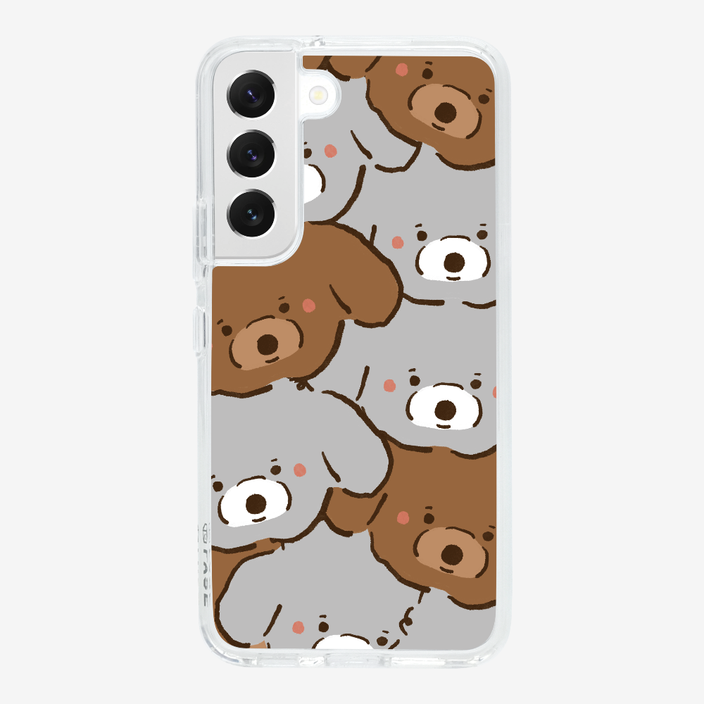 Crowded Poodle Phone Case