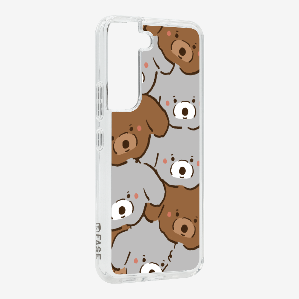 Crowded Poodle Phone Case