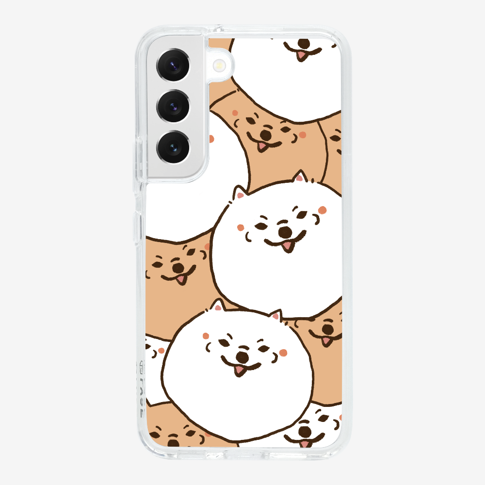 Crowded Pomeranian Phone Case