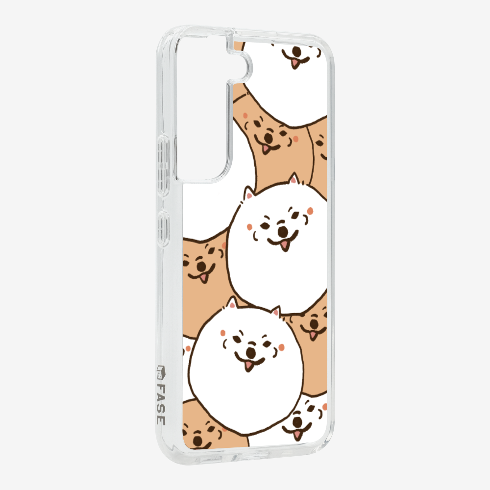 Crowded Pomeranian Phone Case