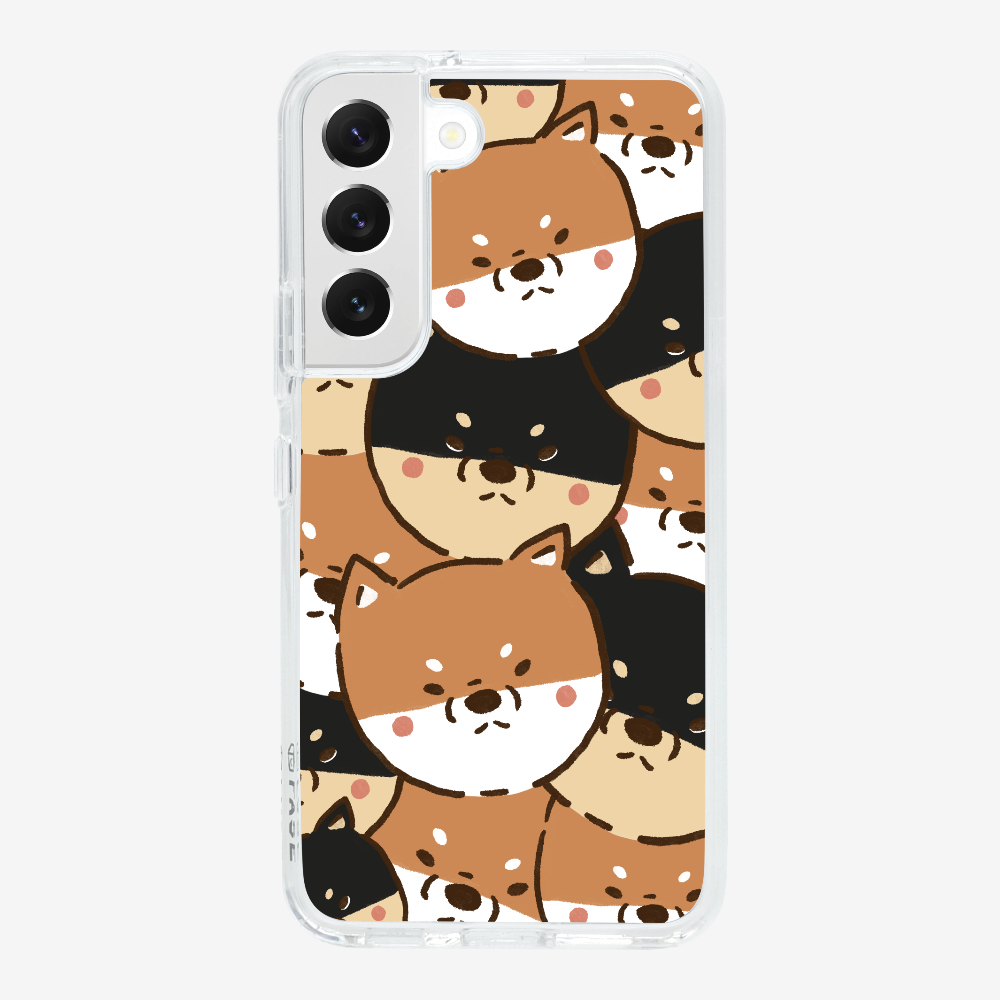 Crowded Shiba Inu Phone Case