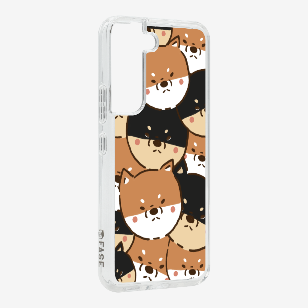 Crowded Shiba Inu Phone Case