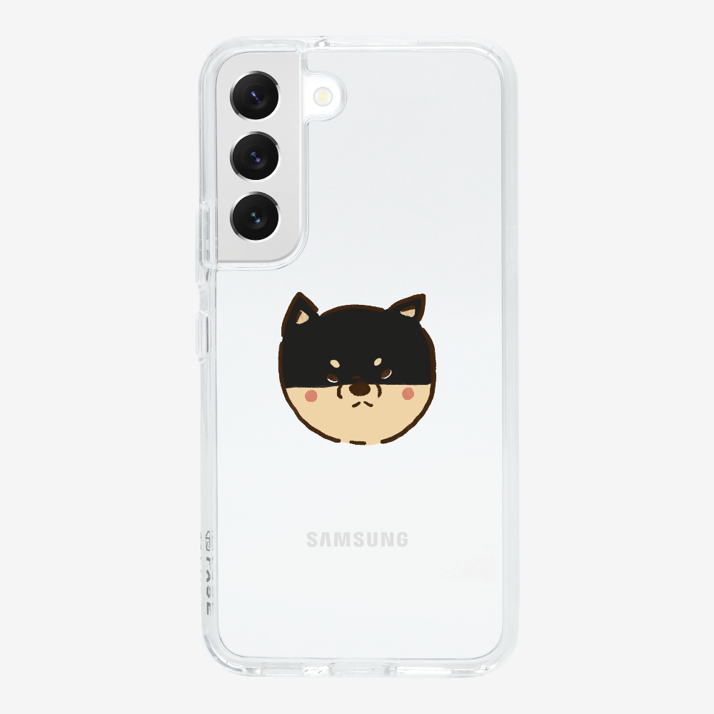 Black Japan Shiba Inu Phone Case