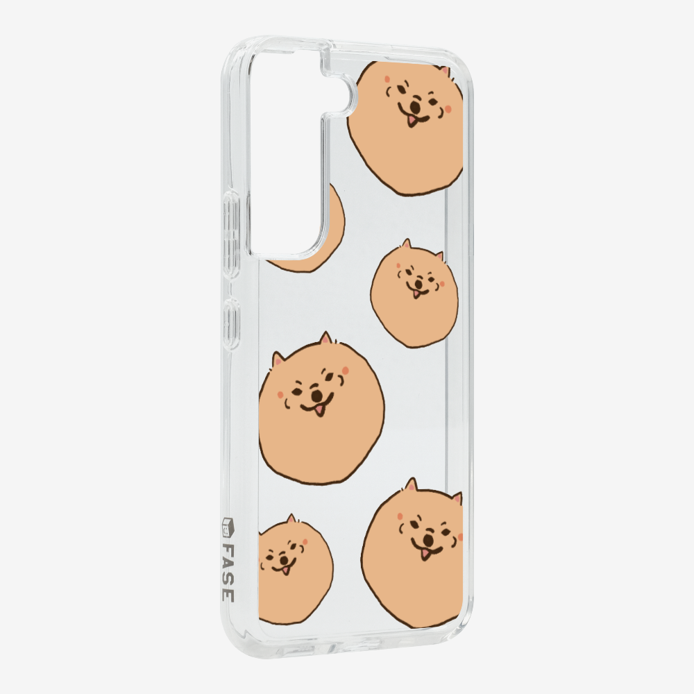 Brown Pomeranian Wonderland Phone Case