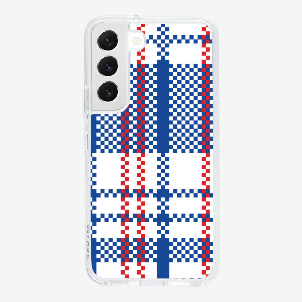 Red-white-blue (Blue Tone) Phone Case