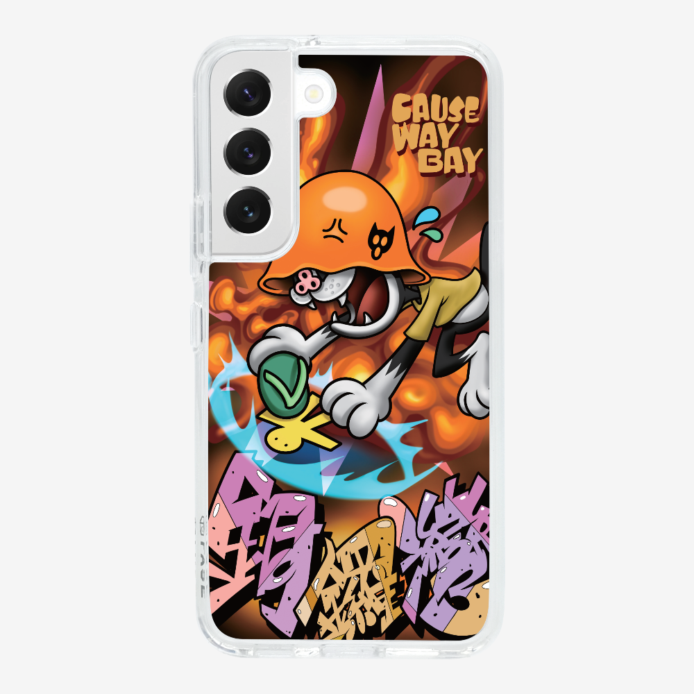 Villain Hitting at Causeway Bay Phone Case