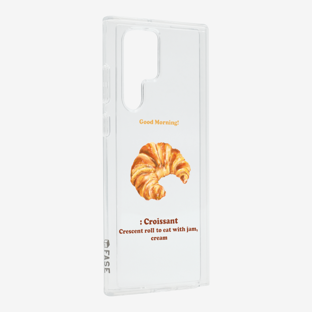 Morning Croissant Phone Case