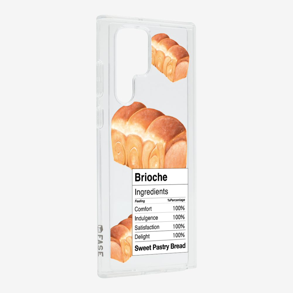 Brioche Bread Recipe Ingredients Phone Case