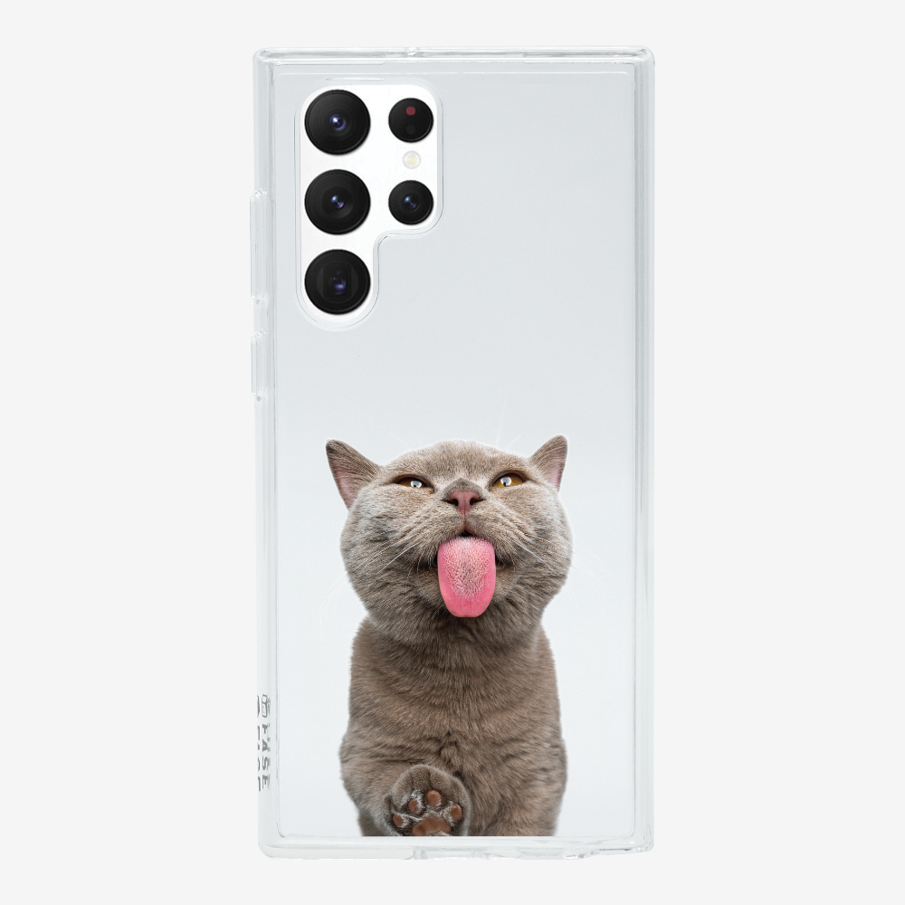 British Shorthair Kitten (Transparent) Phone Case