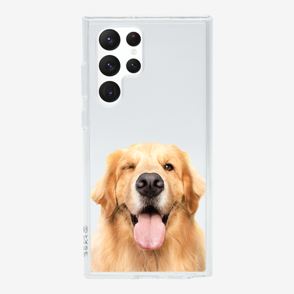 Golden Retriever (Transparent) Phone Case