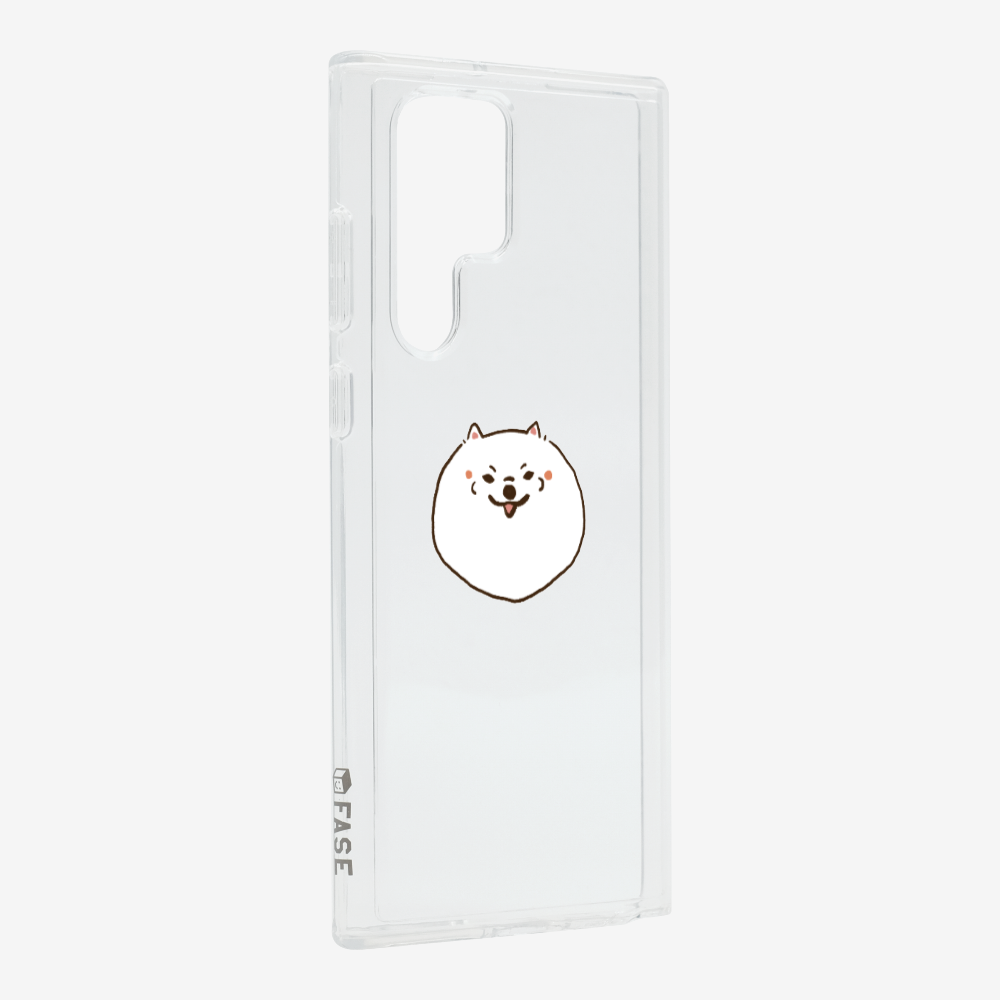 Germany White Pomeranian Phone Case