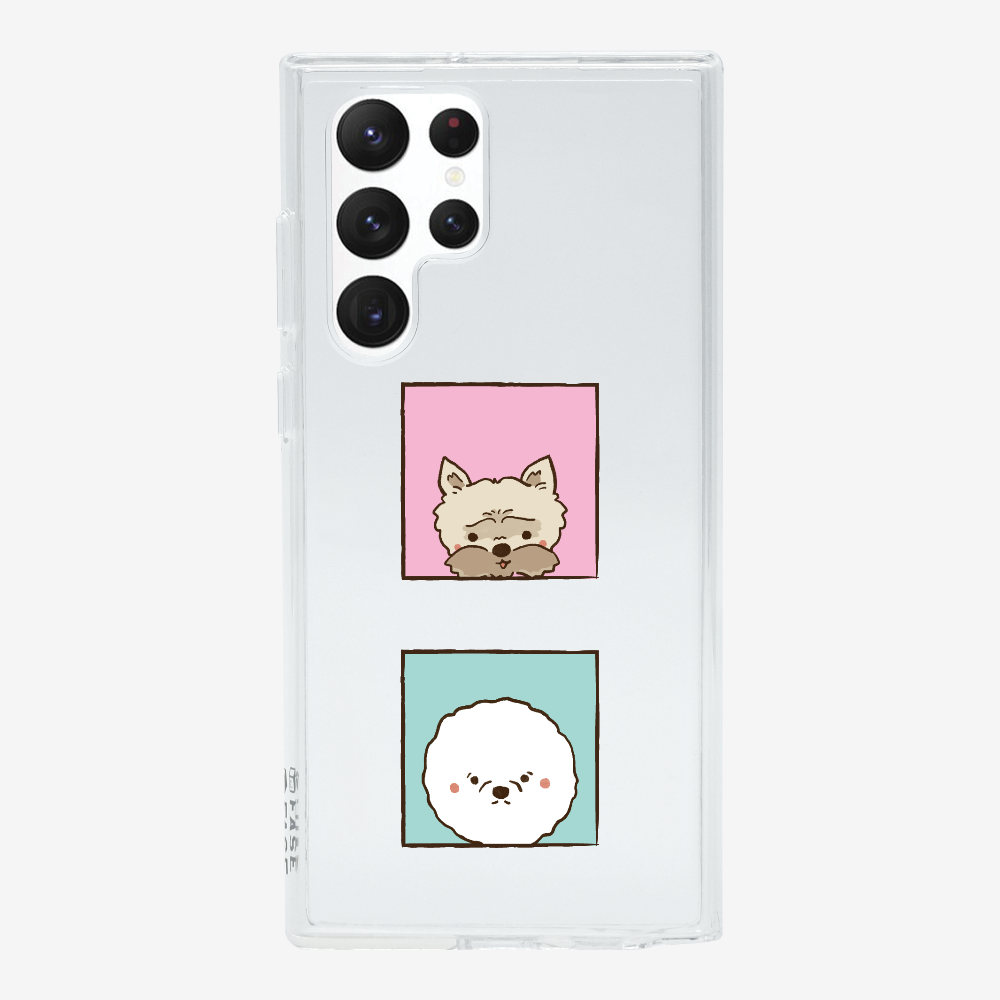 Terrier and Bichon Phone Case