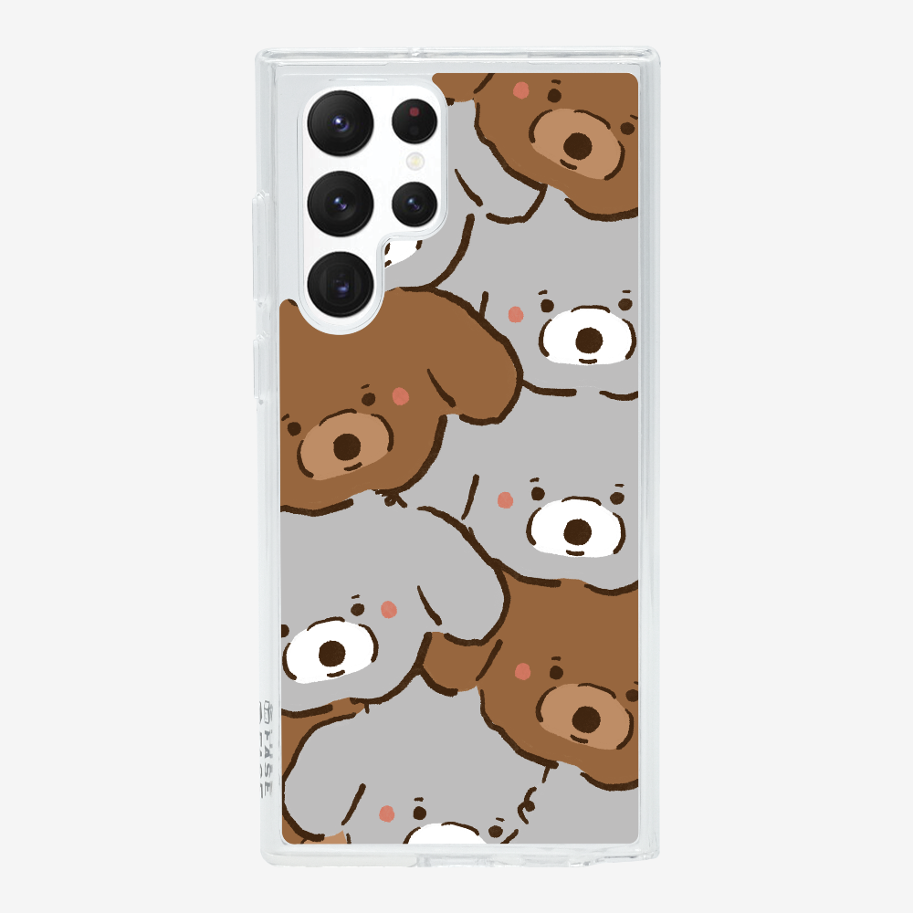 Crowded Poodle Phone Case