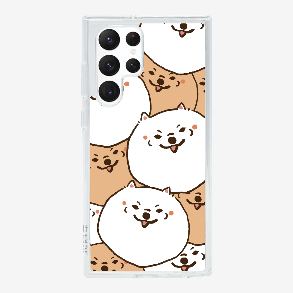 Crowded Pomeranian Phone Case