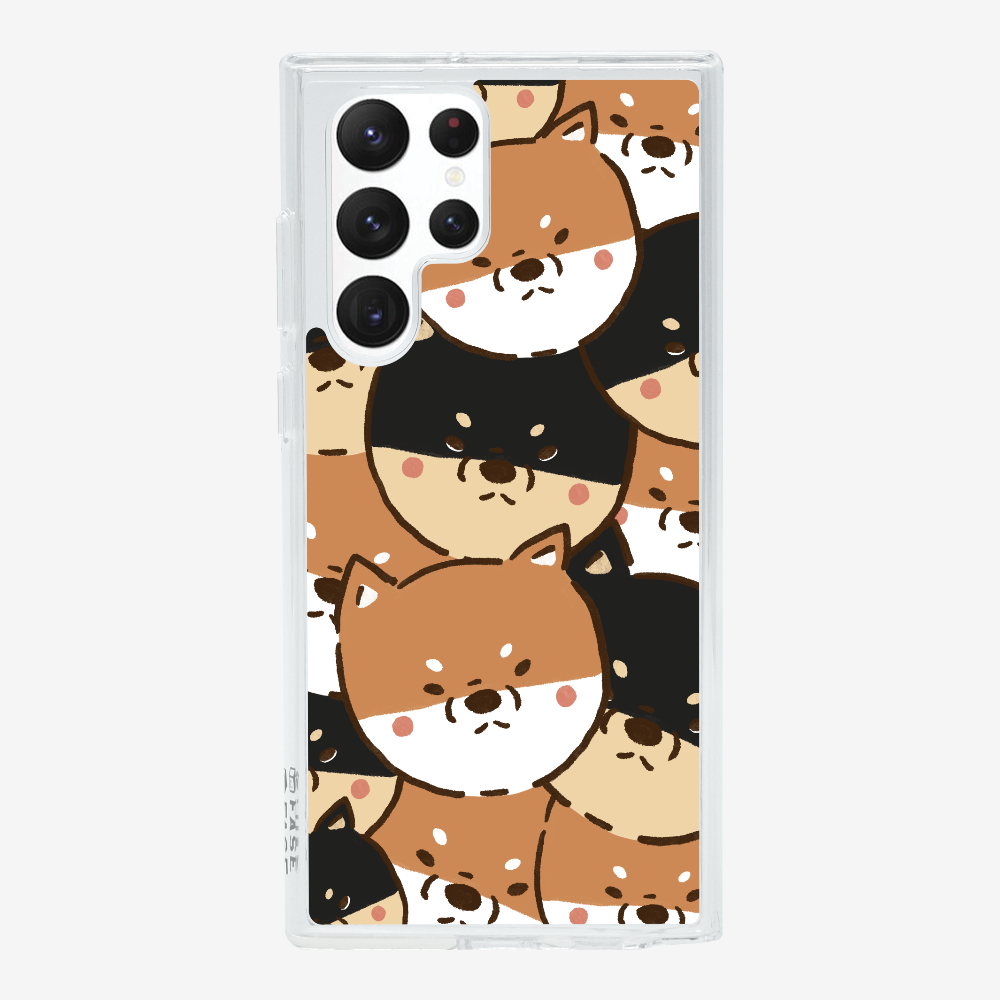 Crowded Shiba Inu Phone Case