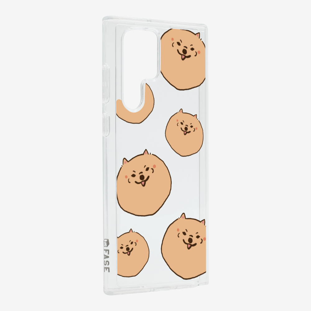 Brown Pomeranian Wonderland Phone Case