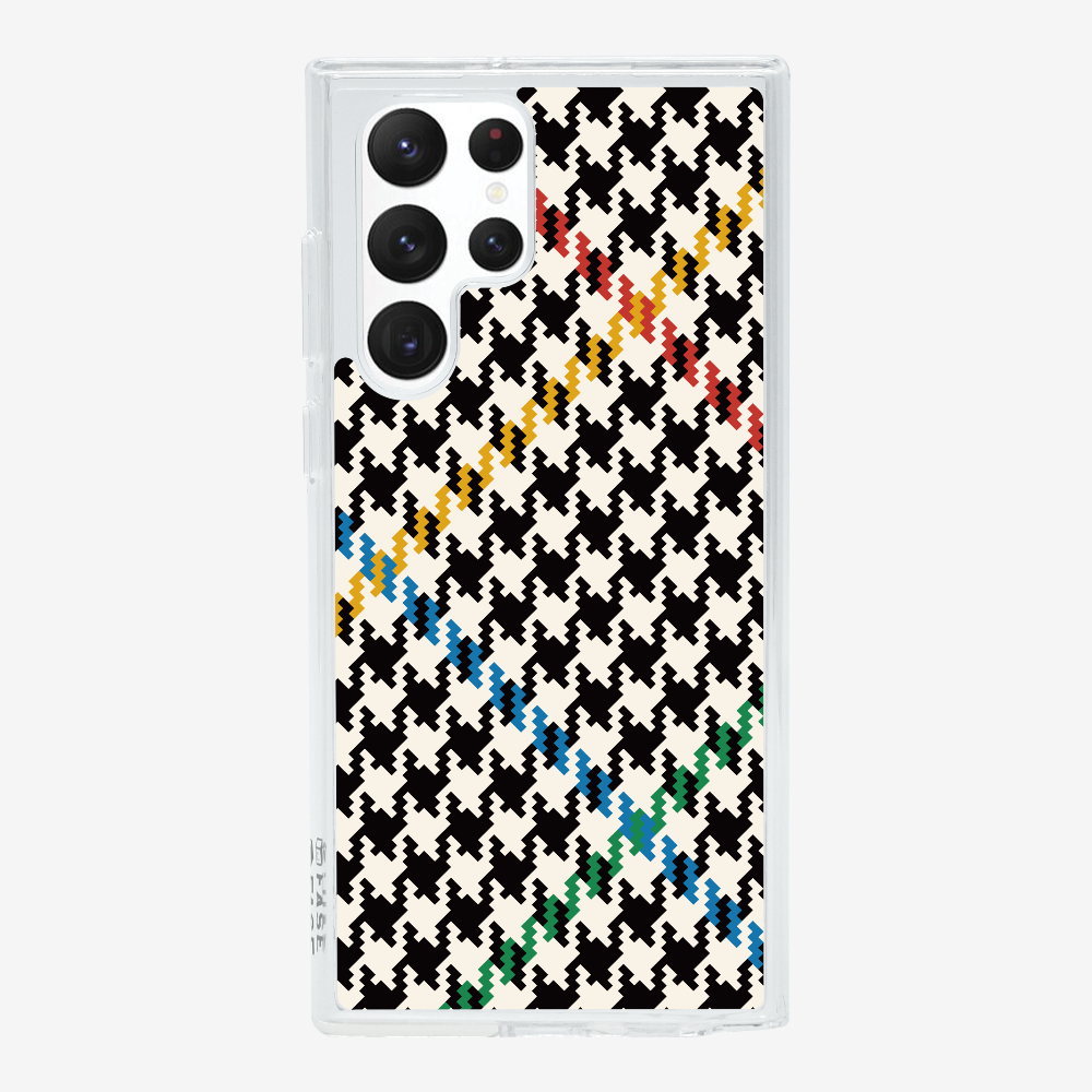 Vintage Houndstooth Phone Case