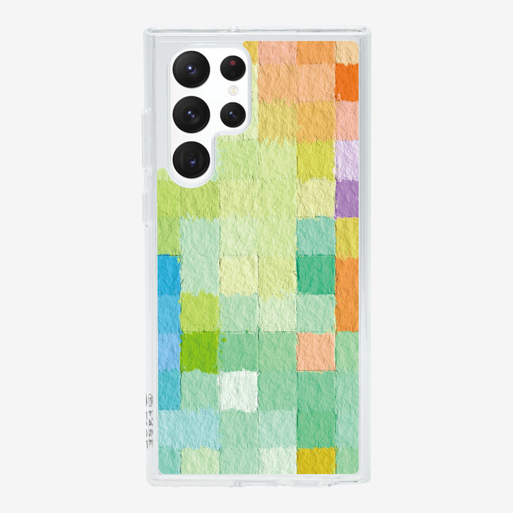 Warm Tone Mosaic Phone Case