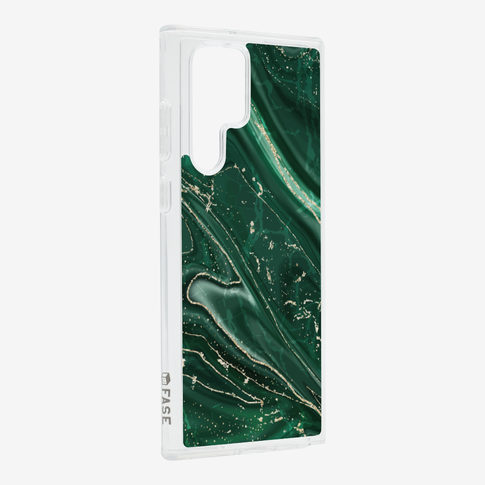 Dark Green Marble Phone Case