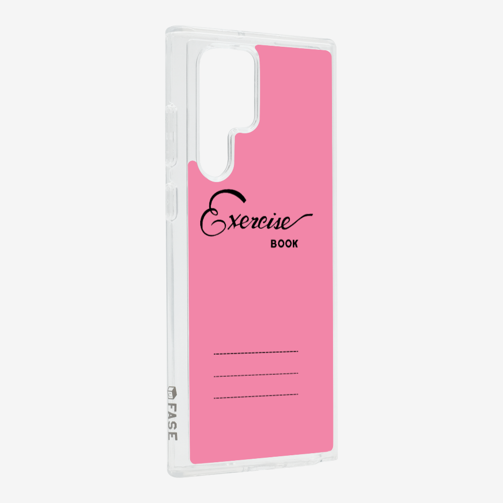 Pink Exercise Book Phone Case