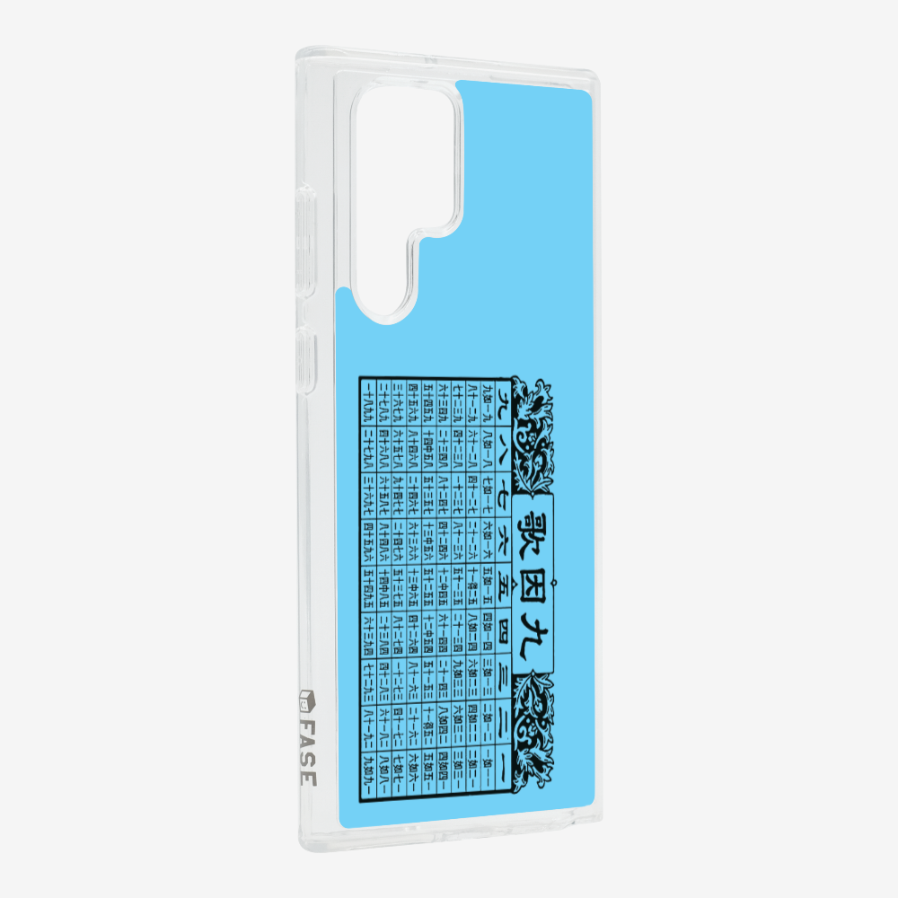 Multiplication Table Phone Case