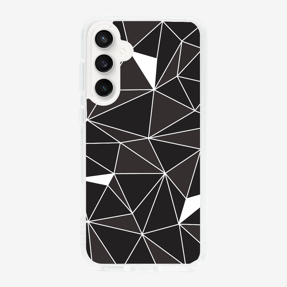 Black & White Polygon Phone Case