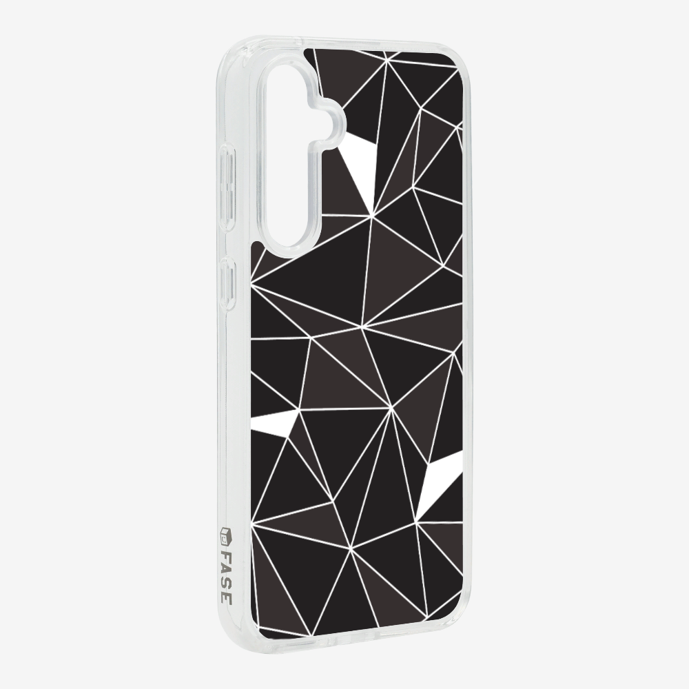 Black & White Polygon Phone Case