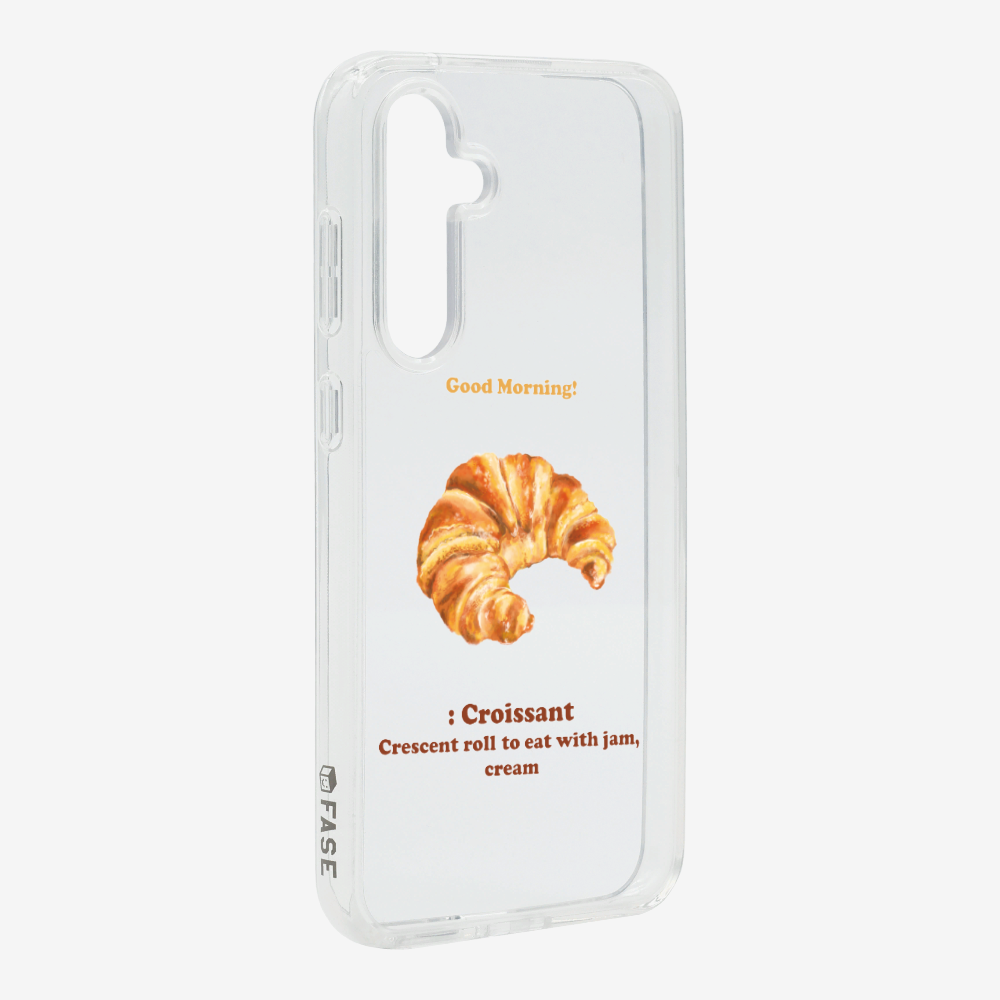 Morning Croissant Phone Case