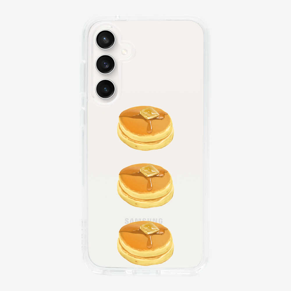 Mini Souffle Thick Pancake 3 pcs Phone Case