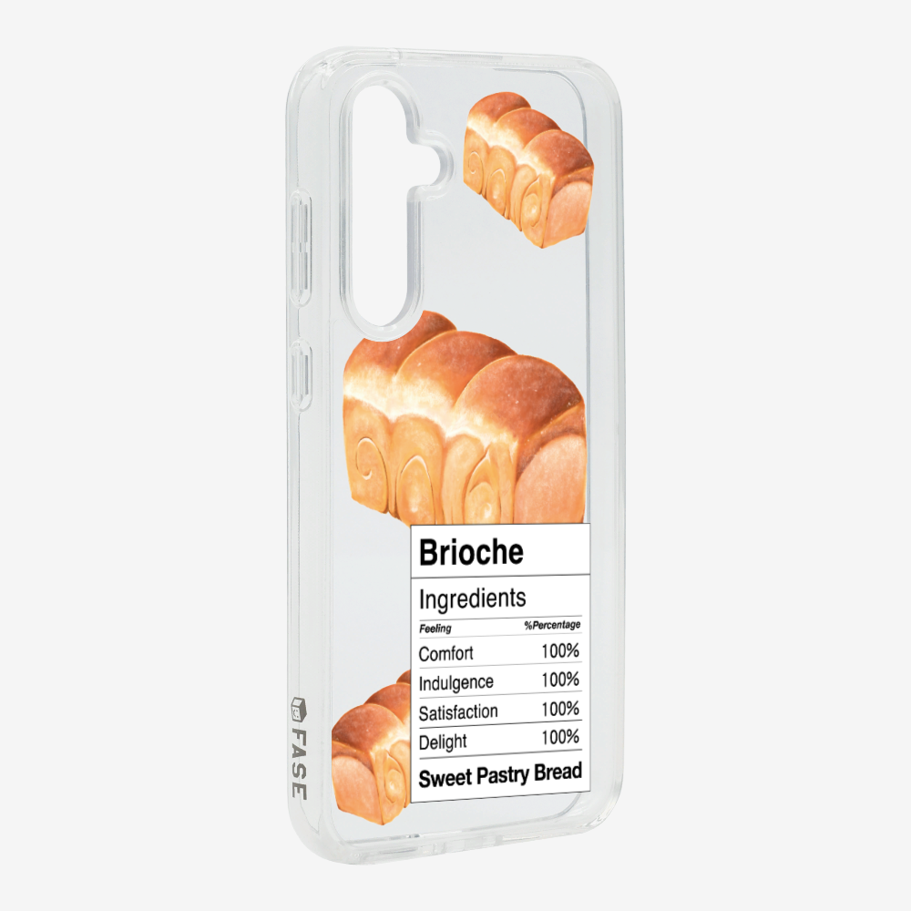 Brioche Bread Recipe Ingredients Phone Case