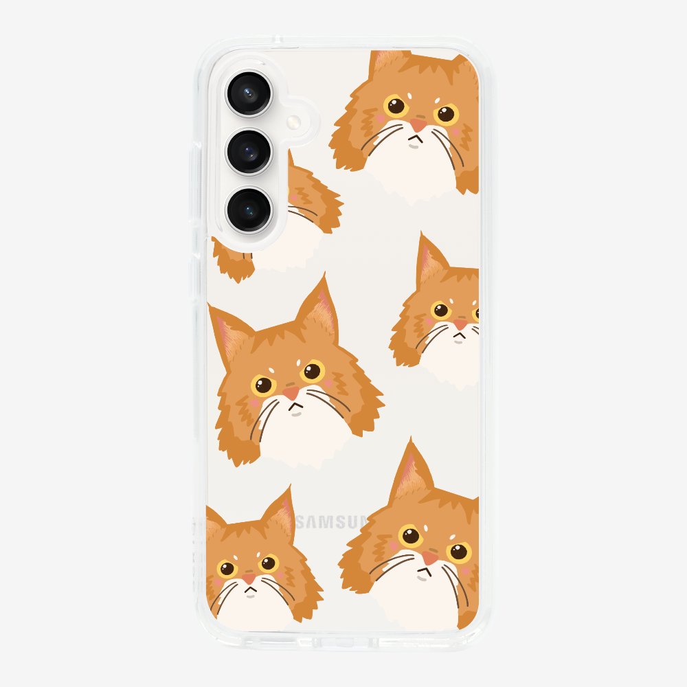 Maine Coon Cat Selfie Phone Case