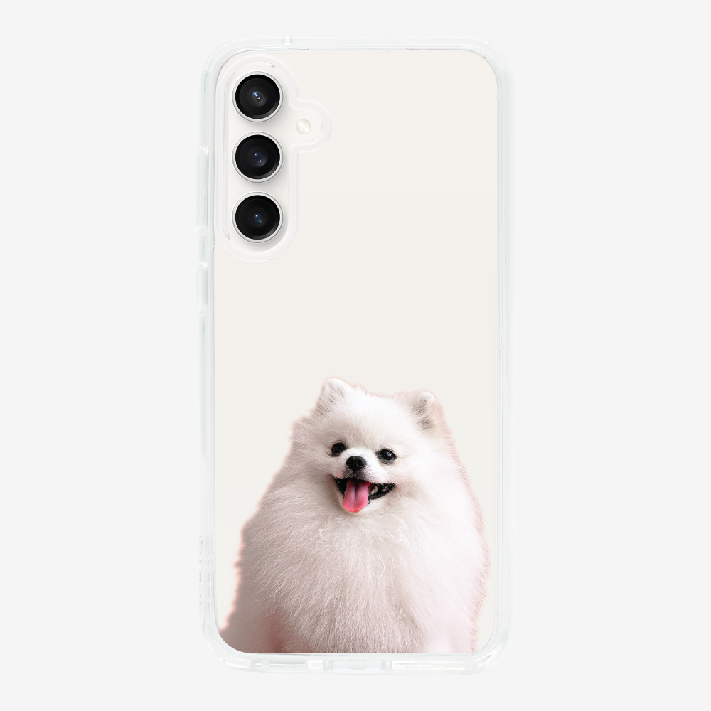 Pomeranian (Transparent) Phone Case