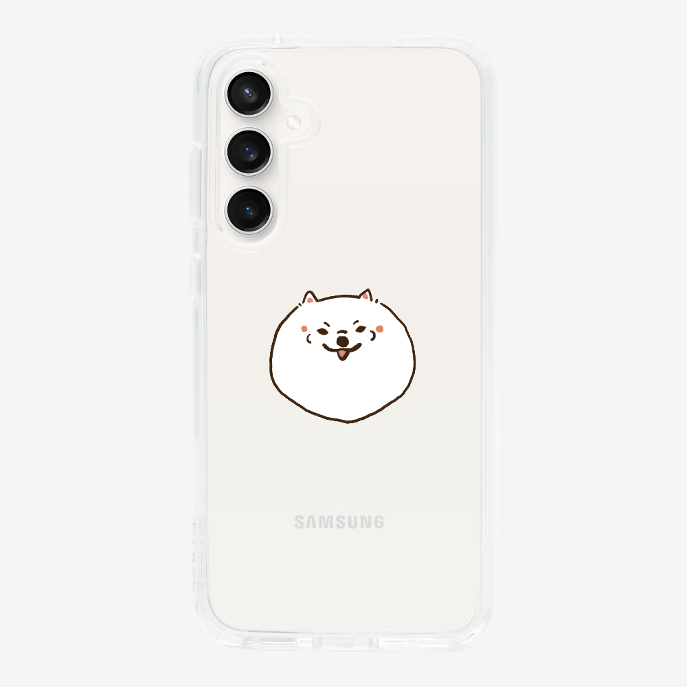 Germany White Pomeranian Phone Case