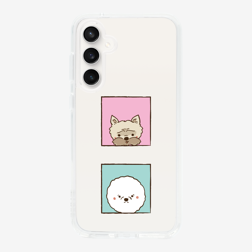 Terrier and Bichon Phone Case