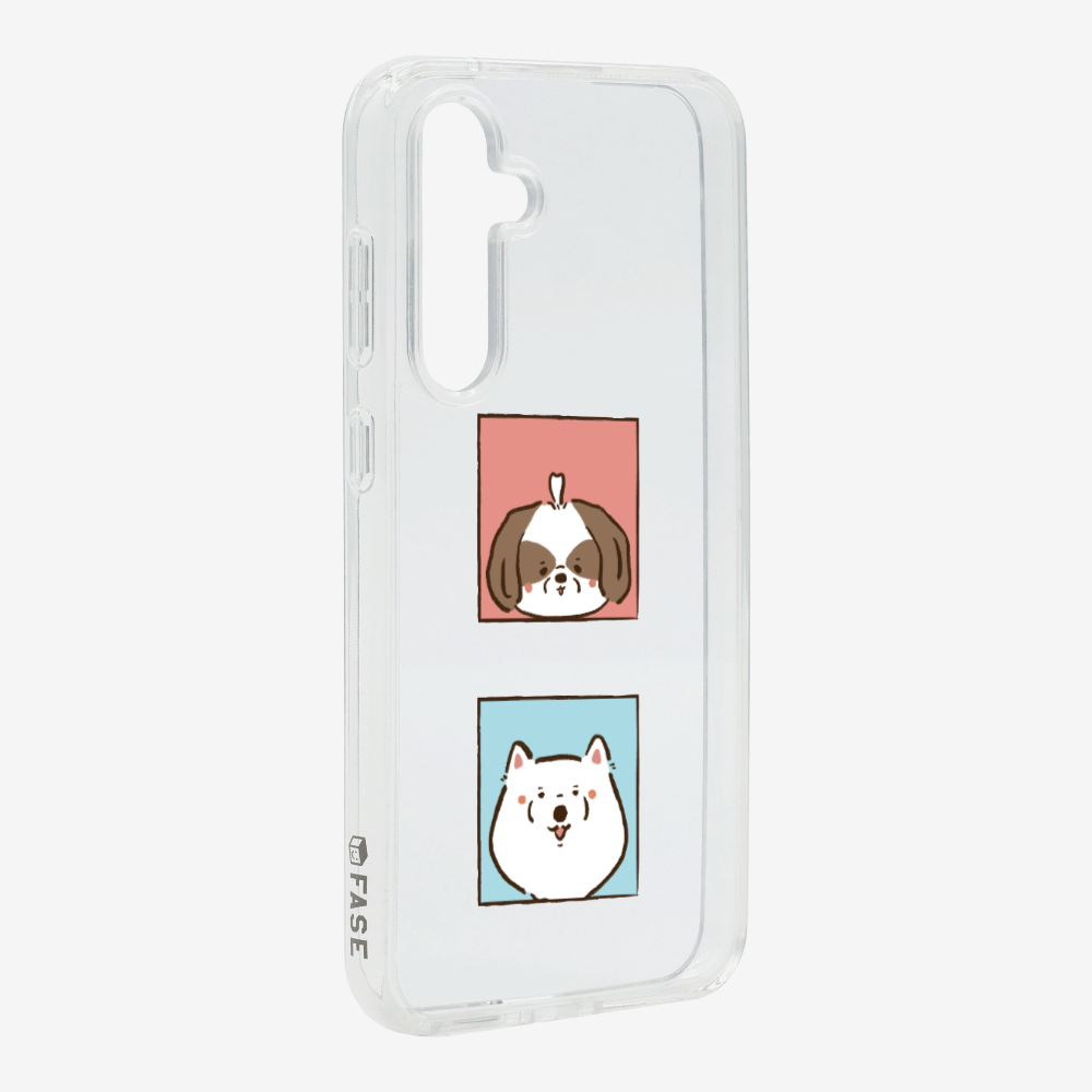 Apso and Samoyed Phone Case