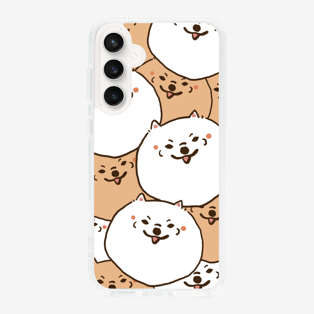 Crowded Pomeranian Phone Case