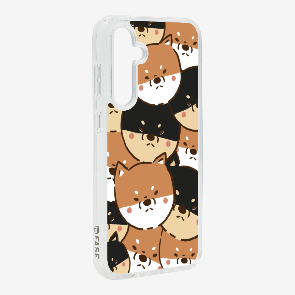 Crowded Shiba Inu Phone Case