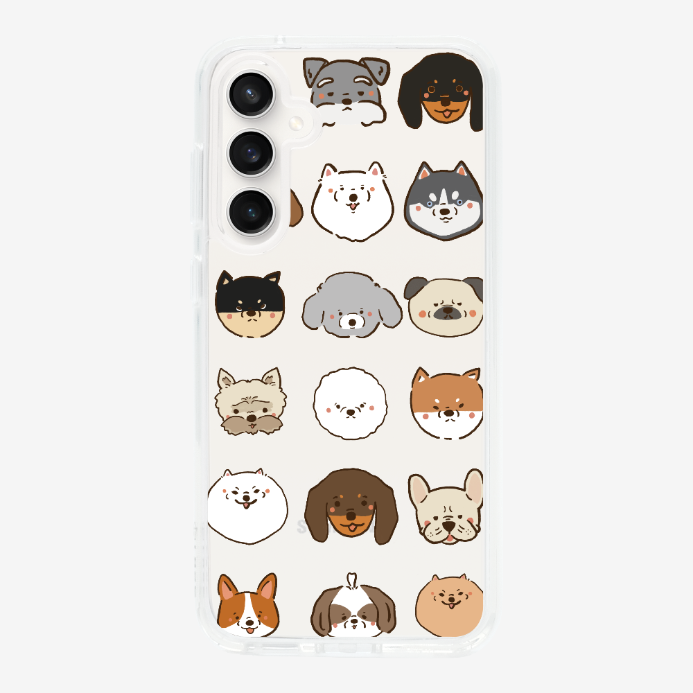 Puppy Family Seating Plan Phone Case