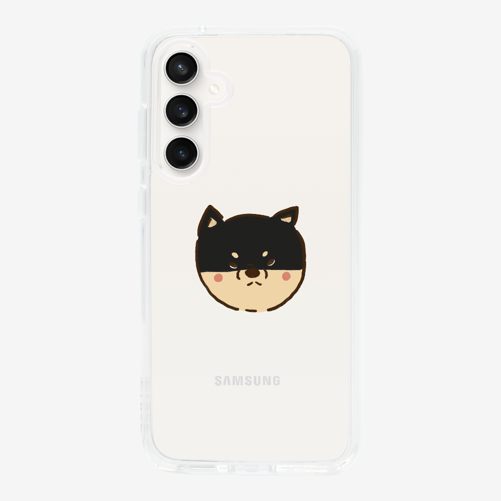 Black Japan Shiba Inu Phone Case