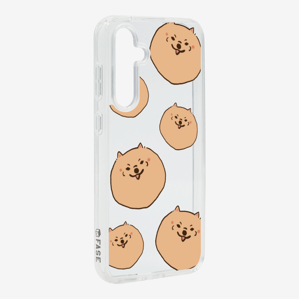 Brown Pomeranian Wonderland Phone Case