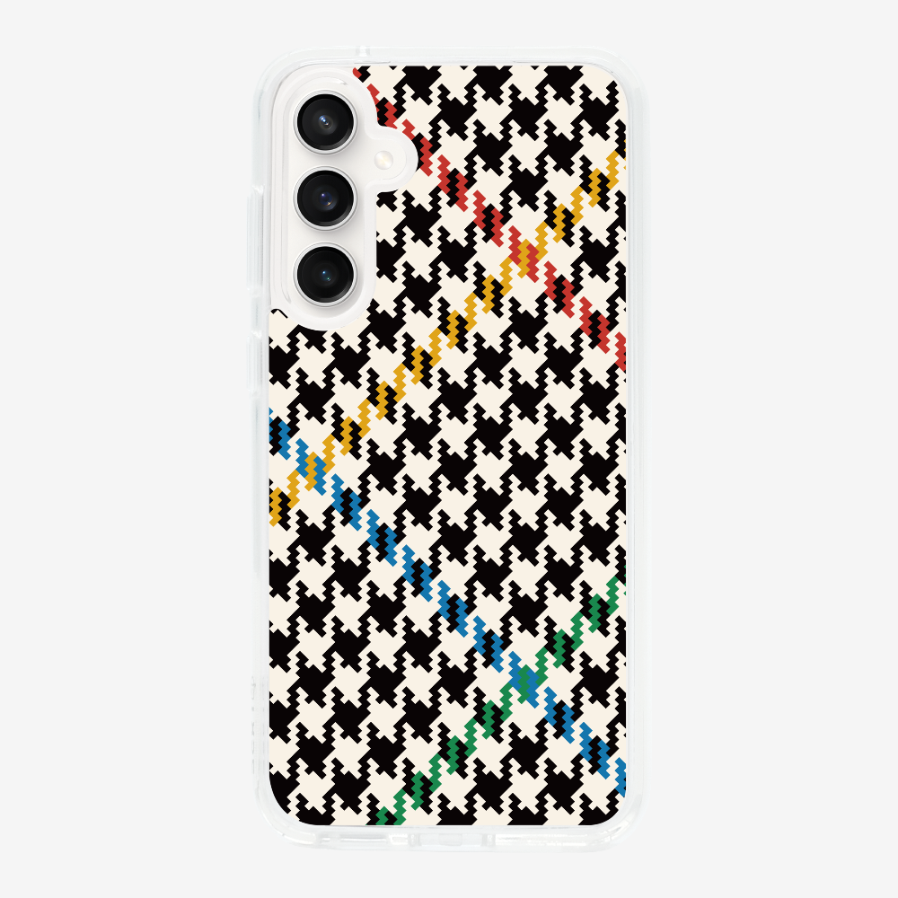 Vintage Houndstooth Phone Case