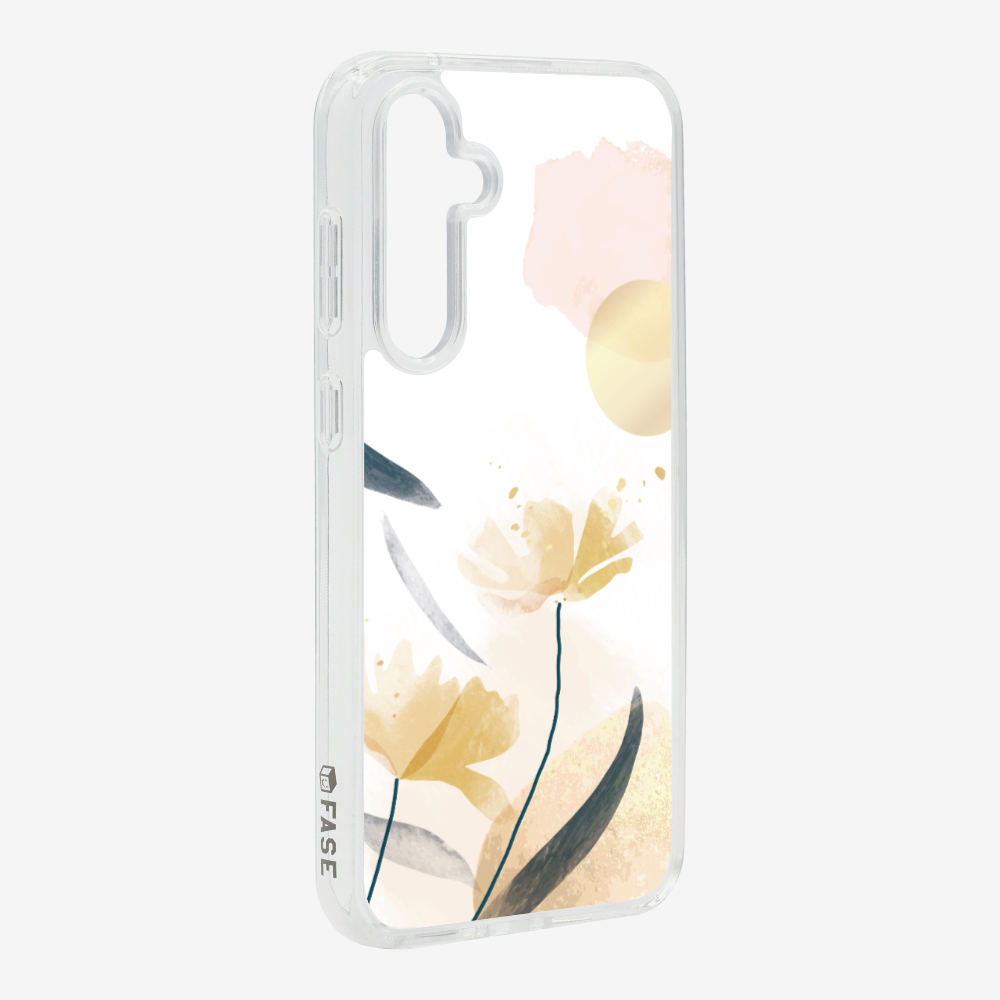 Golden Spring Floral Phone Case